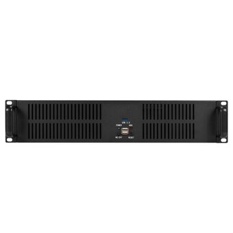  Корпус ExeGate Pro 2U350-33 EX297591RUS (RM 19", высота 2U, глубина 350, без БП, 2*USB+1* USB3.0) 