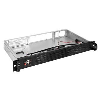  Корпус ExeGate Pro 1U250-11 EX297724RUS (RM 19", высота 1U, глубина 250, без БП, 2*USB) 