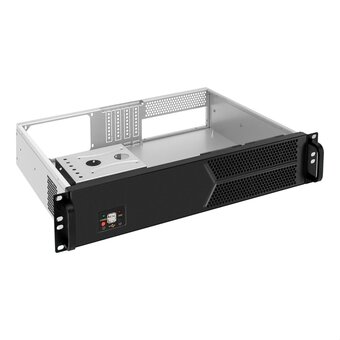  Корпус ExeGate Pro 2U330-03 EX297725RUS (RM 19", высота 2U, глубина 330, без БП, 2*USB) 