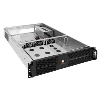  Корпус ExeGate Pro 2U650-05 EX297729RUS (RM 19", высота 2U, глубина 650, без БП, 2*USB) 