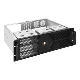  Корпус ExeGate Pro 3U400-07 EX297730RUS (RM 19", высота 3U, глубина 400, без БП, 2*USB) 