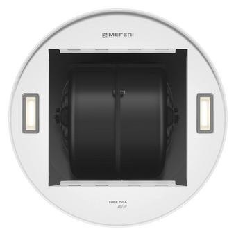  Вытяжка MEFERI TUBE35WH IslaUltra 