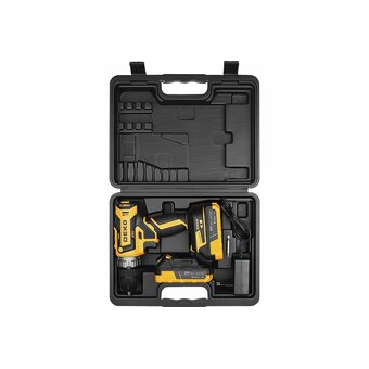  Дрель-шуруповерт DEKO DKCD20-Li (085-1123) в кейсе, 20В, 2x2.5Ач +ЗУ 