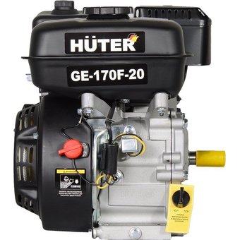  Двигатель бензиновый HUTER GE-170F-20 
