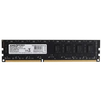  ОЗУ AMD R5 (R534G1601U1S-U) DDR3 4Gb 1600MHz RTL PC3-12800 CL11 DIMM 240-pin 1.5В 