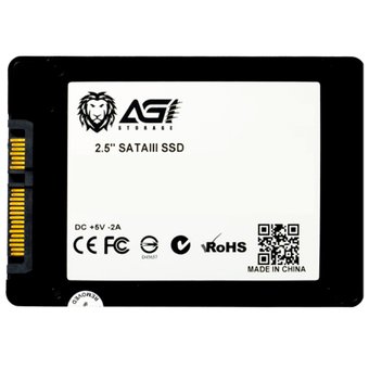  SSD AGI AI178 (AGI512G17AI178) 2.5"; 512GB, SATA 6Gb/s, 538/486, IOPS 41/78K, MTBF 1.6M, 3D TLC 
