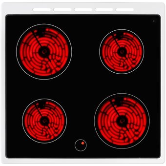  Плита Weissgauff WES E12V15 WE белый 