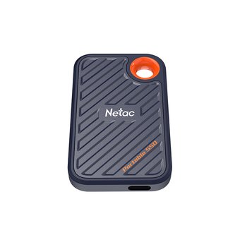  SSD Netac 512Gb ZX20 (NT01ZX20-512G-32BL) (USB3.2 Gen2 Type C, up to 2000/1800MBs, Plastic, Black) 