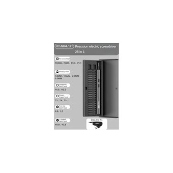  Отвертка аккумуляторная прецизионная Deli Home series Black (DY-DP04-1B1) 