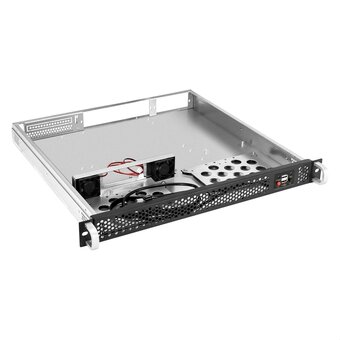  Корпус ExeGate Pro 1U430-02 EX296162RUS (RM 19", высота 1U, глубина 430, без БП, USB) 