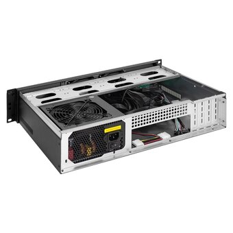  Корпус ExeGate Pro 2U300-04 EX297713RUS (RM 19", высота 2U, глубина 300, БП 1200PPH-SE, USB) 