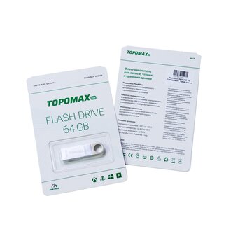  USB-флешка TOPOMAX PK-TG026 64G USB 2.0 метал 