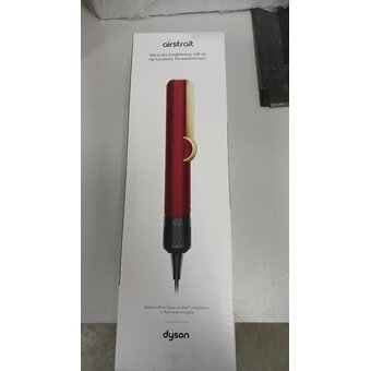  УЦ Выпрямитель Dyson Airstrait HT01 Red velvet/Gold HK (Трещина, скол) 