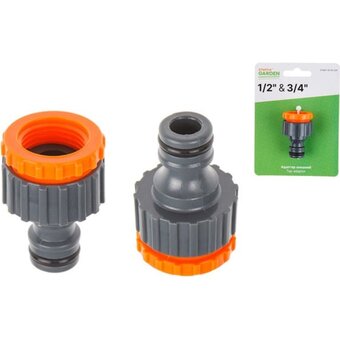  Адаптер внешний STARTUL Garden ST6011-8-1/2-3/4 1/2" и 3/4" 