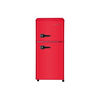  Холодильник HARPER HRF-T120M Red 