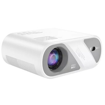  УЦ Проектор беспроводной HOCO DT1 wireless projector 720P same screen version EU белый (плоха упаковка) 