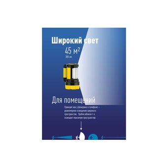  Фонарь аккумуляторный КОСМОС KOCAc2005W_Ex 