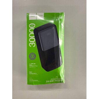  УЦ Аккумулятор внешний резервный HOCO J136B Sirui 22.5W+PD20W fully compatible power bank 30000mAh черный (плохая упаковка) 