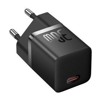  OS-Baseus GaN5 Fast Charger(mini) 1C 30W EU Black 