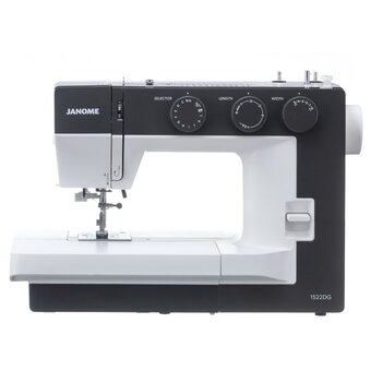 Швейная машина Janome 1522DG белый/серый 