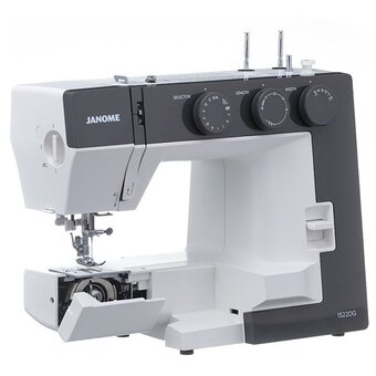  Швейная машина Janome 1522DG белый/серый 