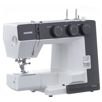  Швейная машина Janome 1522DG белый/серый 