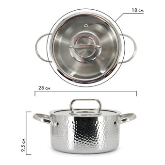  Кастрюля Pomi d'Oro Salita P595720 