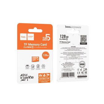  Карта памяти HOCO TF ultra-high-speed surveillance camera memory card 128GB 