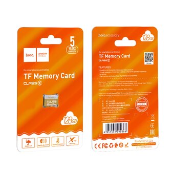  Карта памяти HOCO microSDXC 128GB Class10 
