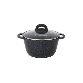  Кастрюля KUKMARA Granit кгч35а black 