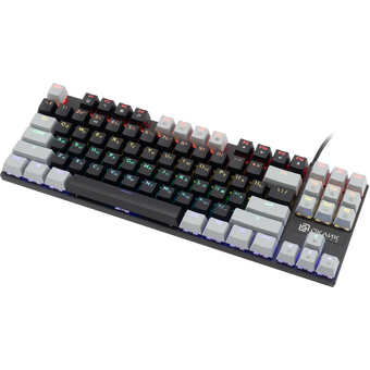  Клавиатура OKLICK K600X черный/серый 