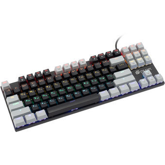  Клавиатура OKLICK K600X черный/серый 