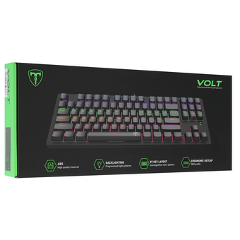  Клавиатура REDRAGON Volt RU радужная черный (72373) 