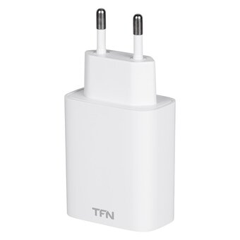  СЗУ TFN TFN-WC10 USB/USB-C PD 20W б/кабеля white 
