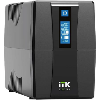  ИБП ITK Electra EET-0800VA-1-001-S 480Вт 800ВА черный 