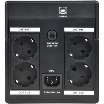 ИБП ITK Electra EET-1200VA-1-002-S 720Вт 1200ВА черный 