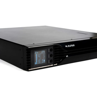  ИБП Бастион Rapan-UPS 2000 Rack+4x9Ah 1400Вт, Line-interactive, встроенные АКБ 4шт x 9Ah (8959) 
