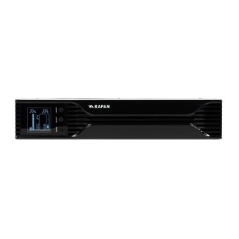  ИБП Бастион Rapan 1000-RACK-IN-2X9 700Вт 1000ВА черный (8936) 