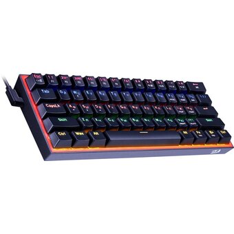  Клавиатура REDRAGON Fizz RU 72595 Rainbow, melt-gold свитчи 