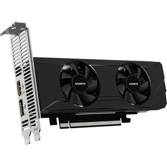  Видеокарта Gigabyte AMD Radeon RX 6400 GV-R64D6-4GL 4096Mb 64 GDDR6 2039/16000 HDMIx1 DPx1 HDCP Ret 