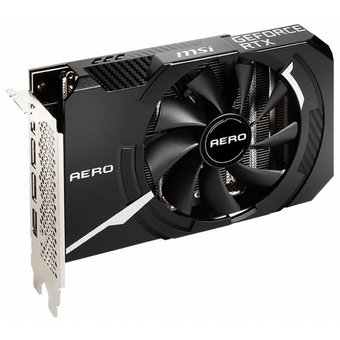  Видеокарта MSI NVIDIA GeForce RTX 3060Ti (RTX 3060 Ti AERO ITX 8G OC LHR) 8192Mb 256 GDDR6 1695/14000 HDMIx1 DPx3 HDCP Ret 