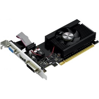  Видеокарта AFOX GeForce GT710 1GB DDR3 64BIT, LP Single Fan, RTL (AF710-1024D3L5-V3) 