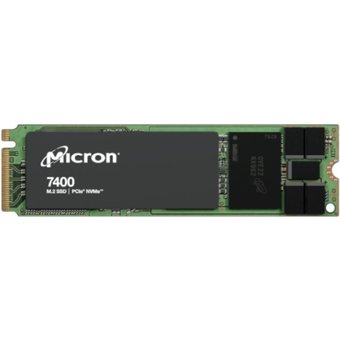  SSD CRUCIAL Micron 7400 PRO, 3840GB (MTFDKBG3T8TDZ-1AZ1ZABYY) M.2(22110), NVMe, PCIe 4.0 x4, 3D TLC, R/W 4400/2200MB/s, IOPs 650 000/105 000 