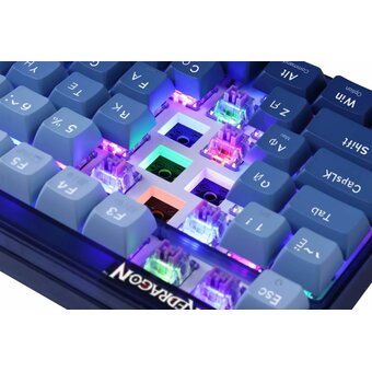  Клавиатура REDRAGON Garen Pro 71745 RGB белый/синий 