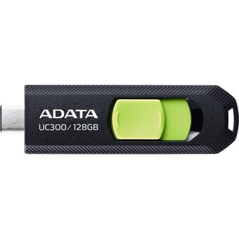  USB-флешка A-DATA UC300 (ACHO-UC300-128GRBK/GN) 128GB, Type-C 