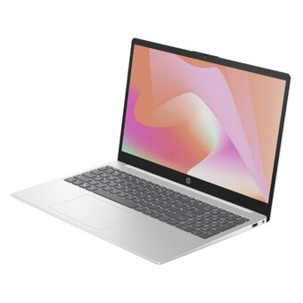  Ноутбук HP 15-fc0024ny (B8AX0EA) Ryzen 7 7730U 16Gb SSD512Gb AMD Radeon 610M 15.6" IPS FHD (1920x1080) FreeDOS silver WiFi BT Cam 