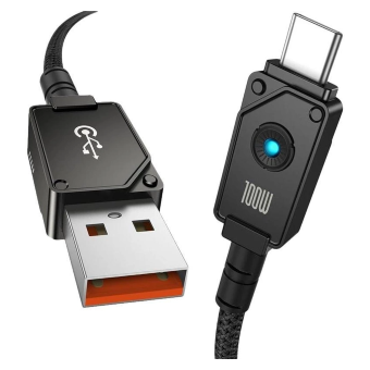  Кабель Baseus Unbreakable Series Fast Charging Data Cable USB to Type-C 100W 2m Cluster Black 