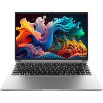  Ноутбук Maibenben S14B-R560UM (S14B-R560UMFQSLSRE0) 14.5" QHD IPS AMD R5-6600H, 16Gb, 512Gb SSD, Linux, серебристый 