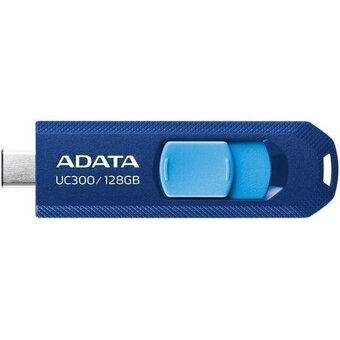  USB-флешка A-DATA UC300 (ACHO-UC300-128GRNB/BU) 128GB, Type-C 