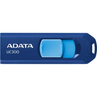  USB-флешка A-DATA UC300 (ACHO-UC300-128GRNB/BU) 128GB, Type-C 